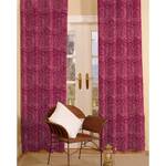 Tende con occhielli Bordeaux motivi Tenda bordeaux 130x260 cm