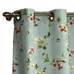 Tende ad occhielli Azzurro con fiori piccoli Tende con occhielli - Celeste con fiori piccoli - 130x310 cm