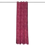 Tende con occhielli Bordeaux motivi Tenda bordeaux 130x260 cm