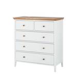 Commode Celeste blanc / Couleur miel