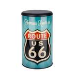 Wäschetruhe Vintage Route 66 Mehrfarbig