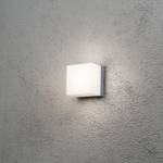 Wand-/plafondlamp San Remo Small aluminium/glas 1 lichtbron