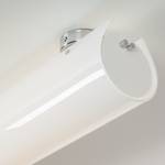 Wand-/Deckenleuchte Tub-O Glas/Metall - Weiß - 2-flammig 60cm