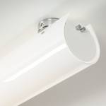 Wand-/plafondlamp Tub-O glas/metaal - wit - 2 lichtbronnen - 90cm