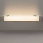 Wand-/plafondlamp Tub-O glas/metaal - wit - 2 lichtbronnen - 90cm