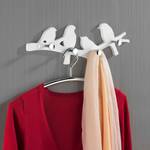 Wand-Garderobe Vögel Weiß