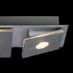 Wand- und Deckenleuchte Exact Metall/Kunststoff - Silber - 4-flammig