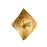 Wandleuchte Quadrangolo Gold Metall / Glas - Gold - 1-flammig