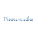 Wandafbeelding Meeres-rauschen Meerkleurig - Wit - Plastic - 16 x 116 x 0.9 cm