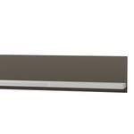 Wandboard Arco Grau / Weiß - Breite: 184 cm
