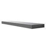 Wandboard Byske II (2er-Set) Hochglanz Grau - Breite: 90 cm