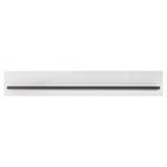 Woonwand Piorini III (4-delig) inclusief verlichting - antracietkleurige grenenhouten look/wit