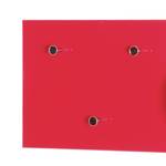 Porte-manteaux mural Proka Rouge brillant