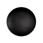 Patères Button (lot de 2) Bouleau massif - Noir - Largeur : 10 cm