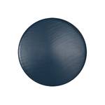 Wandhaken Button (2er-Set) Birke massiv - Blau - Breite: 6 cm