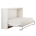 Wandklapbed Godia Wit/Sonoma eikenhouten look