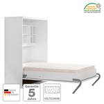 Lit mural KiYDOO Blanc - 110 x 205cm - Matelas de mousse froide