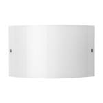 Wandlamp Arizona glas/wit metaal - 1 lichtbron