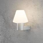 Wandlamp Barletta aluminium/glas 1 lichtbron