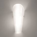 Wandlamp Bloom glas/metaal wit 1 lichtbron