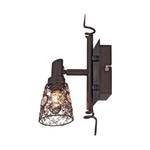 Wandlamp Cottage metaal bruin 1 lichtbron