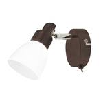 Wandlamp EVE metaal/glas 1 lichtbron