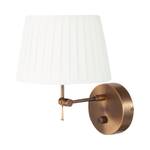 Wandlamp armatuur Gramineus 1 lichtbron gebruind messingkleurig