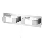 LED-Wandleuchte Kemos Aluminium Silber 4-flammig