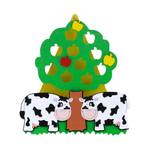 Applique murale Vaches Paula Bois 1 ampoule