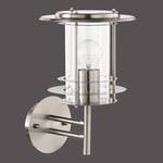 Wandlamp Mirco Lantern I Glas / roestvrij staal - 1 lichtbron