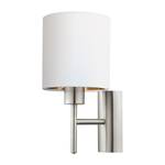 Wandlamp Pasteri III geweven stof / staal - 1 lichtbron