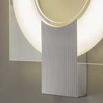 Wandlamp Q glas/metaal - wit - 1 lichtbron