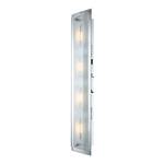 Wandleuchte Sabira Metall - Silber - 4-flammig