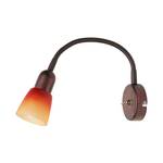 Wandlamp Sally metaal/glas 1 lichtbron