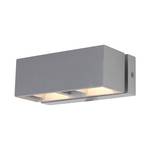 Wandlamp Tucana 2 lichtbronnen mat nikkelkleurig