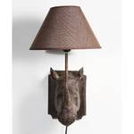 Wandlamp WL Rhino kunststof/stof - 1 lichtbron