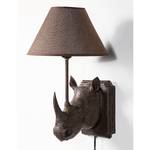 Wandleuchte WL Rhino Kunststoff/Stoff - 1-flammig