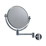 Miroir mural Nancy Chrome Avec grossissement x 3