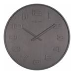 Horloge murale Wood Wood Medium Anthracite clair