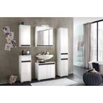 Armoire suspendue Sol Blanc brillant / Blanc