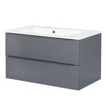 Meuble lavabo Ares Basalte mat - Largeur : 103 cm