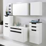 Meuble lavabo Laris II Blanc brillant / Anthracite