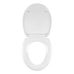 Tavoletta per WC Butterly Bianco, con chiusura automatica