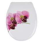 Wc-bril Orchidee duroplast, wit, met softclose