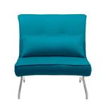 Verwisselbare bekleding Cardini Uno voor slaapfauteuil - geweven stof - Stof Zahira: Turquoise