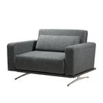 Housse fauteuil Copperfield Plus Tissu - Tissu Parsa : Gris-Noir