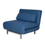 Verwisselbare bekleding Copperfield voor slaapfauteuil - geweven stof - Stof Bora: Blauw