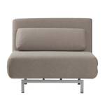 Verwisselbare bekleding Copperfield voor slaapfauteuil - geweven stof - Stof Zahira: Beige-Grijs