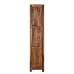 Range-bouteilles Ohio Marron - Bois massif - Bois/Imitation - 65 x 185 x 40 cm