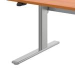 Schreibtisch UpDown 2 II (höhenverstellbar) - Kirschbaum Dekor - 120 x 80 cm